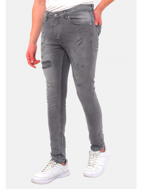 True Rise Broek met gaten slim fit dc D&C-055 large