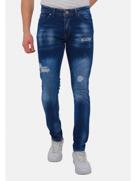 True Rise Broek met gaten slim fit dc D&C-043 large True Rise Broek met gaten slim fit dc D&C-043 large