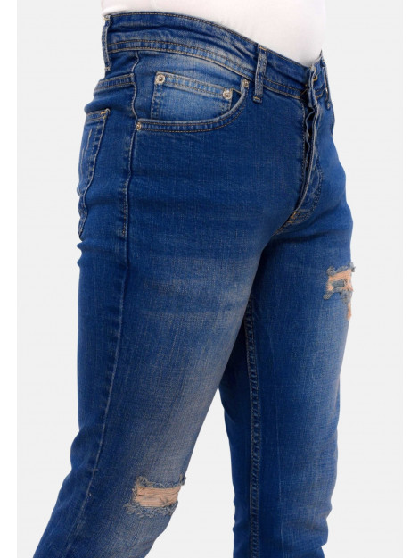 True Rise Ripped jeans slim fit strech dc D&C-046 large True Rise Ripped jeans slim fit strech dc D&C-046 large