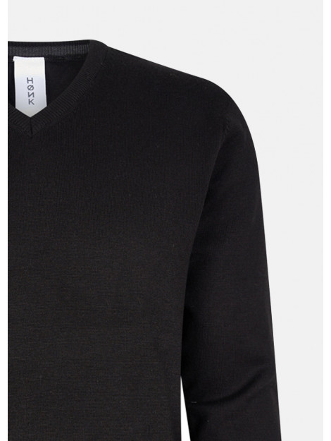 Hønk Pullover met v-hals 180537BLACK large
