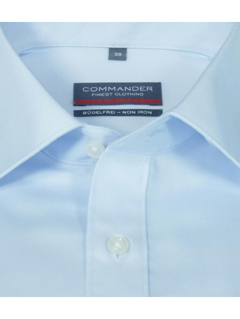Commander Business hemd lange mouw overhemd licht slim fit 213009307/600 119724 large