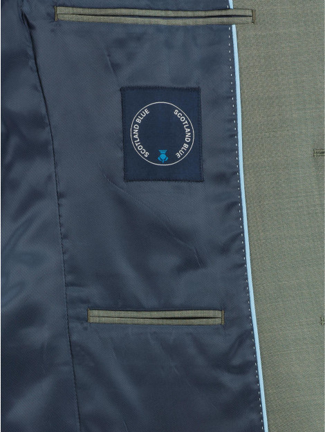 Bos Bright Blue Kostuum toulon suit drop 8 221028to12sb/368 olive 168482 large