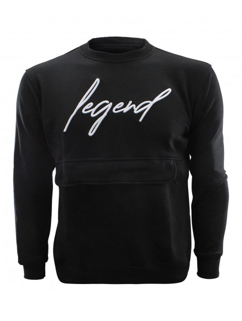 Legend Sports Trui/sweater dames/heren signature line PROSW27MilanoTruiZwartXS large