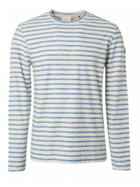 No Excess No excess t-shirt long sleeve crewneck stripes responsible choice (19140201-030) No Excess T-Shirt Long Sleeve Crewneck Stripes Responsible Choice (19140201-030) large