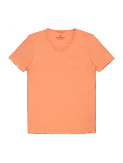 Dstrezzed V-hals t-shirt (202386 439) Dstrezzed V-hals T-shirt Oranje (202386 - 439) large