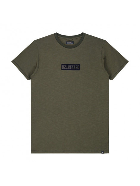 Dstrezzed T-shirt logo army green (202454 524) Dstrezzed T-shirt Logo Army Green (202454 - 524) large