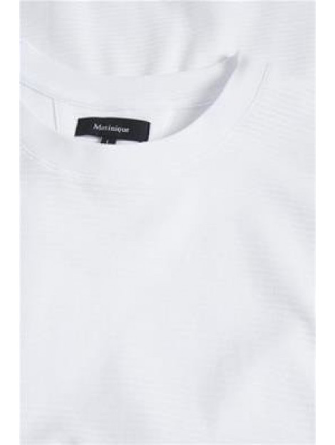 Matinique T-shirt jermane ripple stripe white (30205221 114001) Matinique T-shirt Jermane Ripple Stripe White (30205221 - 114001) large