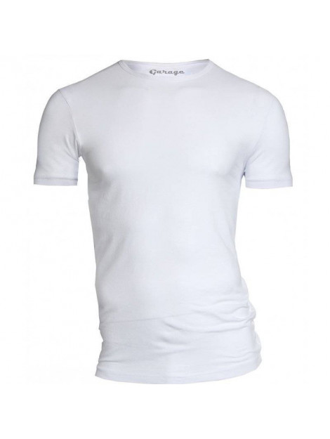 Garage T-shirt 1-pack body fit ronde hals (0201n) Garage T-shirt 1-pack Body Fit Ronde Hals Wit (0201N) large