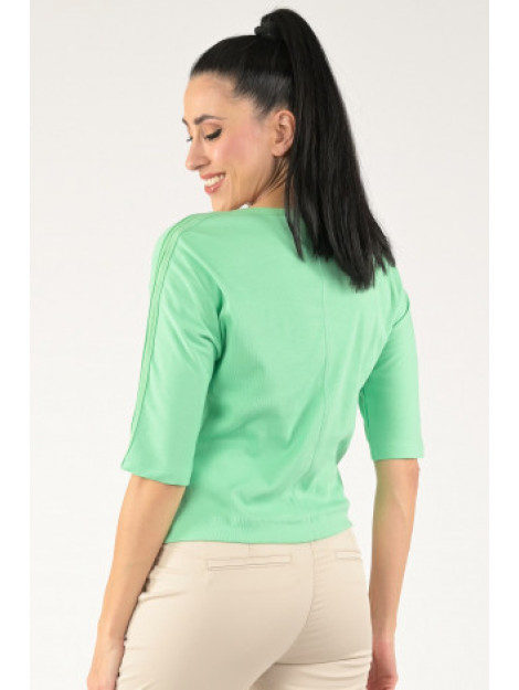 Sani Blu T-shirt driekwart mouw groen large