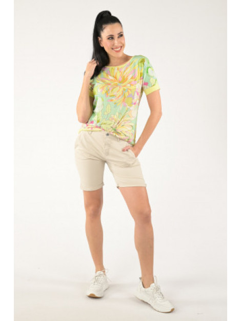 Sani Blu T-shirt korte mouw groen large