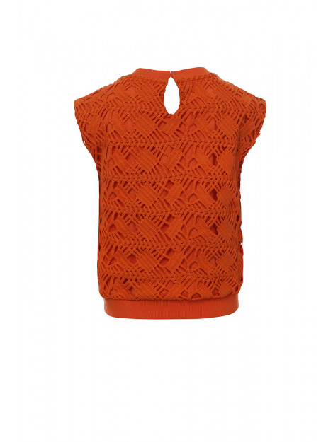 Looxs Revolution Gehaakt / gevoerd mouwloos trui'tje voor meisjes in de kleur 2312-5463-532 large Looxs Revolution Gehaakt / gevoerd mouwloos trui'tje voor meisjes in de kleur 2312-5463-532 large
