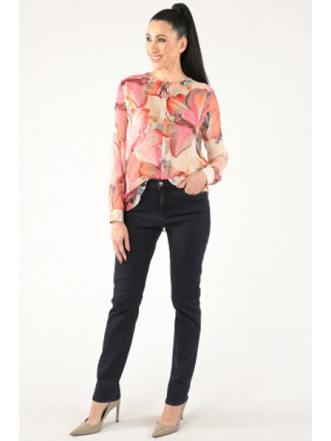 Monari  Blouse lange mouw roze large