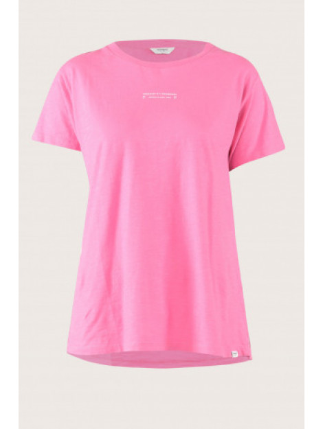 Penn & Ink T-shirt korte mouw roze large
