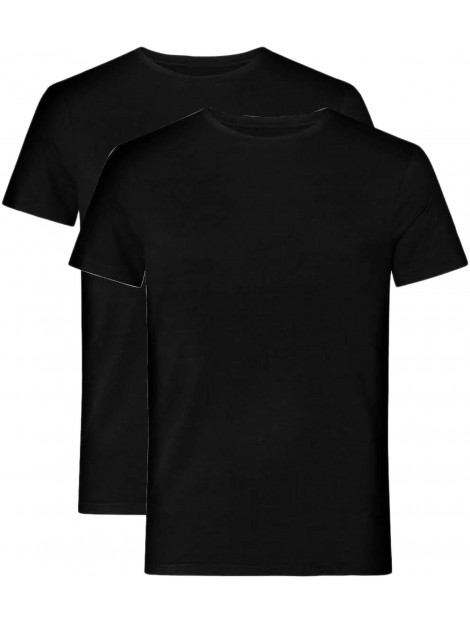 Resteröds Bamboo 2-pack tee black 9 27040-02-black large