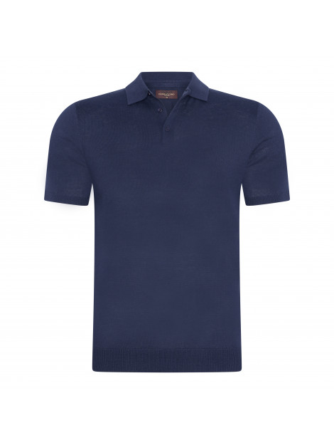 Cappuccino Italia Plain polo CAP-PO-PLA-NVY-XXL large