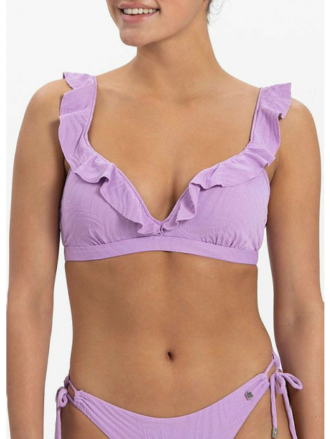 Beachlife purple swirl ruffle bikinitop - 061372_730-42B large