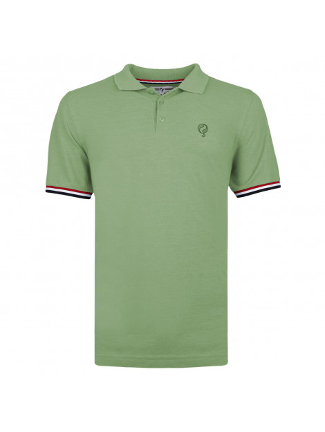 Q1905 Polo shirt bloemendaal grijsgroen QM2333022-937-1 large