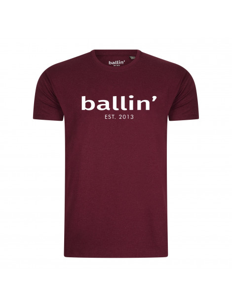 Ballin Est. 2013 Regular fit shirt SH-REG-H050-BURG-M large