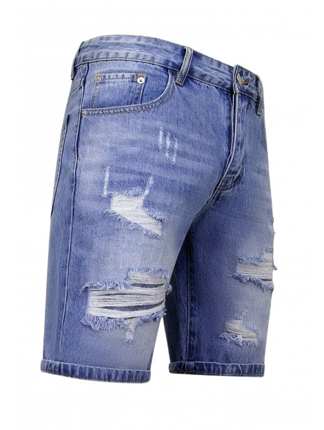 Enos Korte broek met gaten denim short BIG-RJ-951 large