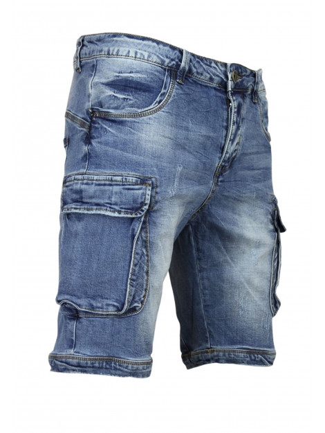 Enos Korte spijkerbroek shorts spijker 950 / J-981 large