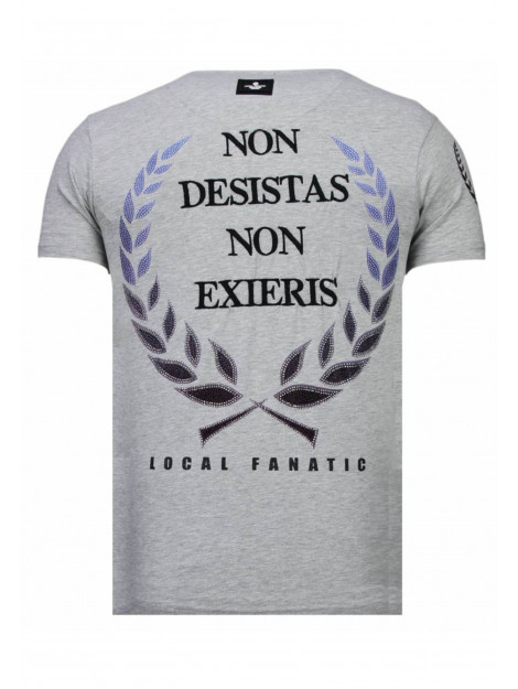 Local Fanatic Skull originals rhinestone t-shirt 13-6224G large