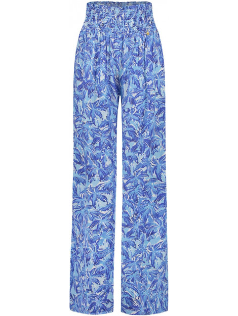 Fabienne Chapot Palapa trousers blue palmetto CLT-294-TRS-SS23-3318-361 large