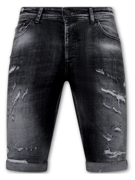 Local Fanatic Destroyed shorts with paint splatter slim fit LF-SHRT-1086 large