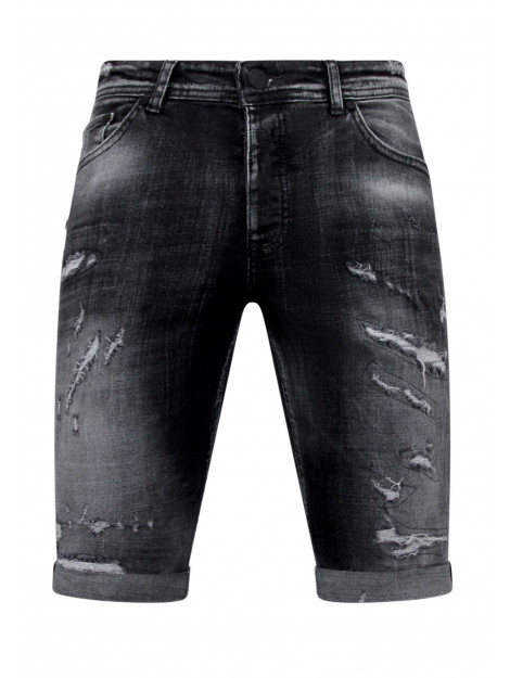 Local Fanatic Destroyed shorts with paint splatter slim fit LF-SHRT-1086 large