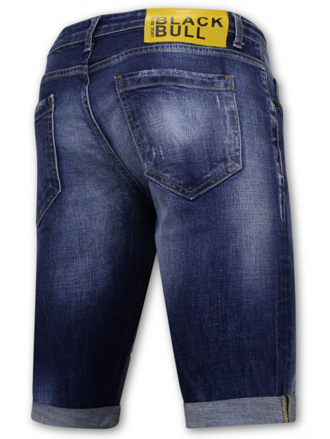 Local Fanatic Blue ripped shorts slim fit LF-SHRT-1081 large