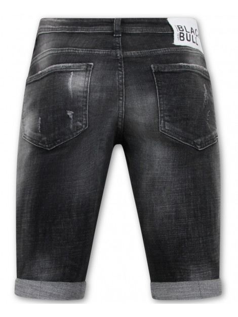 Local Fanatic Stonewashed ripped short slim fit LF-SHRT-1085 large