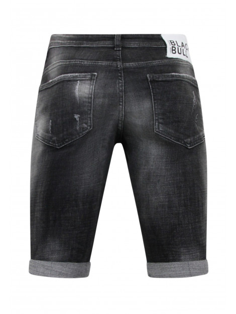 Local Fanatic Stonewashed ripped short slim fit LF-SHRT-1085 large