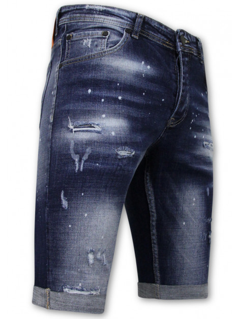 Local Fanatic Designer shorts h paint splatter slim fit LF-SHRT-1072 large