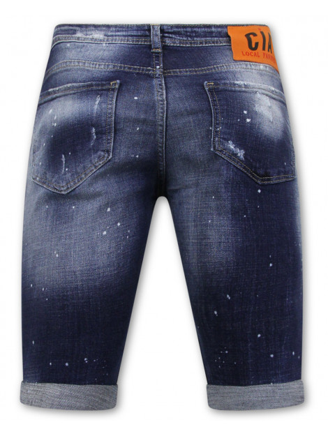 Local Fanatic Designer shorts h paint splatter slim fit LF-SHRT-1072 large