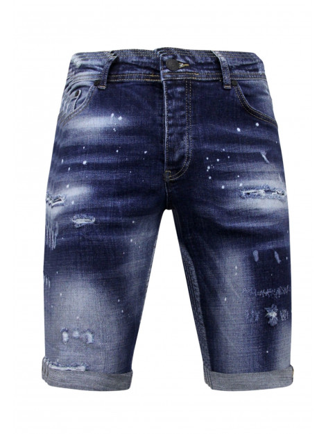 Local Fanatic Designer shorts h paint splatter slim fit LF-SHRT-1072 large