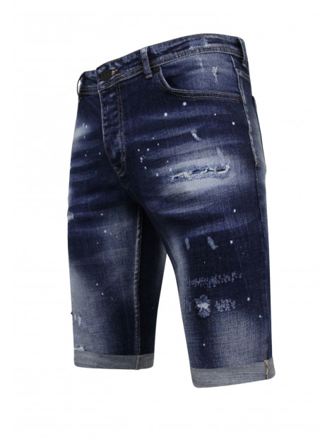 Local Fanatic Designer shorts h paint splatter slim fit LF-SHRT-1072 large