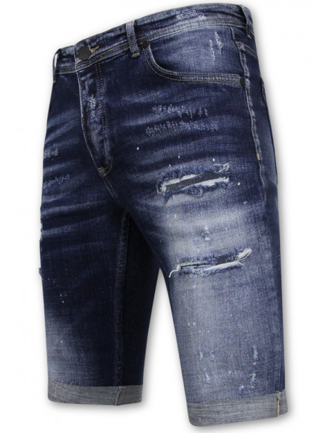 Local Fanatic Stretch short h paint splash slim fit LF-SHRT-1074 large