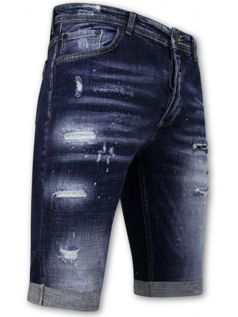 Local Fanatic Stretch short h paint splash slim fit LF-SHRT-1074 large