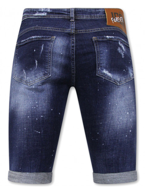 Local Fanatic Stretch short h paint splash slim fit LF-SHRT-1074 large