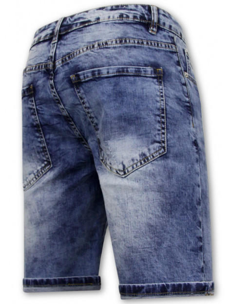 Enos Korte spijkerbroek stretch denim short RJ-933 large
