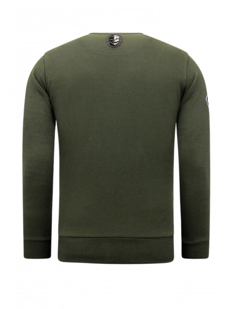 Local Fanatic Trui met print plata o plomo 11-6462 large