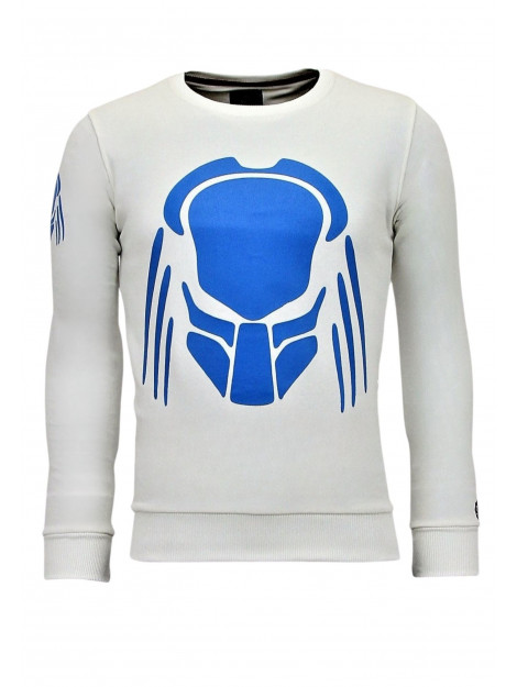 Local Fanatic Sweater predator neon print 11-6411W large