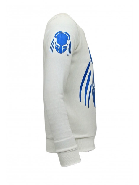 Local Fanatic Sweater predator neon print 11-6411W large