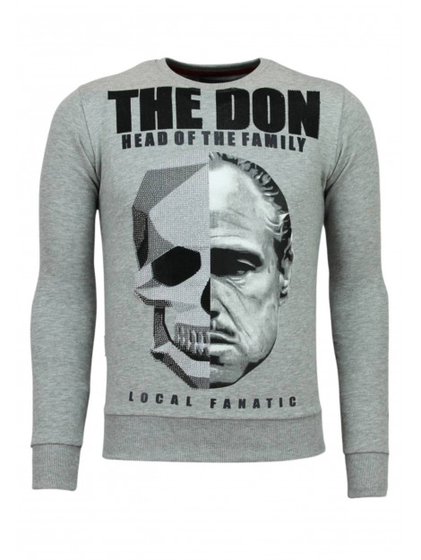 Local Fanatic Godfather trui godfather sweater 11-6294G large