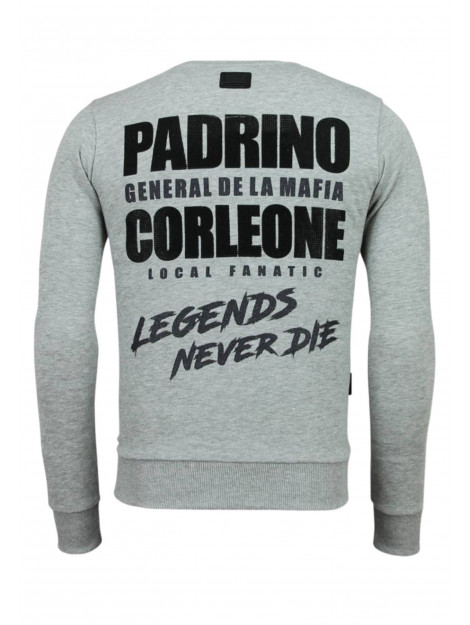 Local Fanatic Godfather trui godfather sweater 11-6294G large