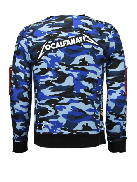 Local Fanatic Camo embroidery sweater patches LF-100B large Local Fanatic Camo embroidery sweater patches LF-100B large
