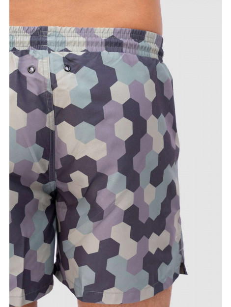 Narwal Cyber camo swimshort NW0320 -green large