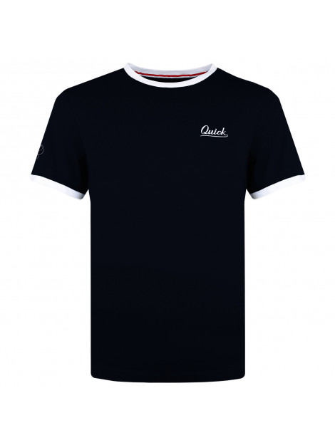 Q1905 T-shirt captain donker/wit QM2333142-695-1 large
