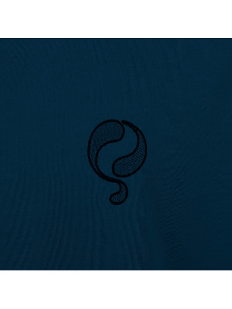 Q1905 T-shirt egmond marine blauw QM2321220-623-1 large