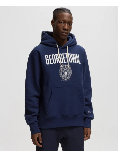 Champion Hooded sweatshirt navy bs558 218652 218652 large