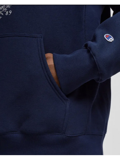 Champion Hooded sweatshirt navy bs558 218652 218652 large